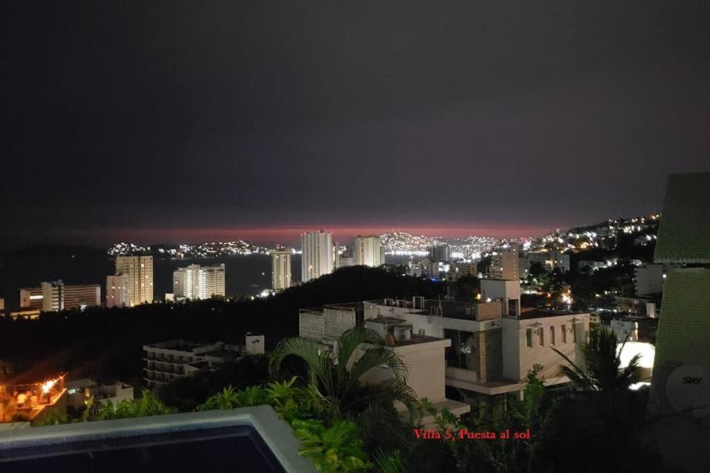 Hermosa Villa Puesta Al Sol Acapulco Exterior foto